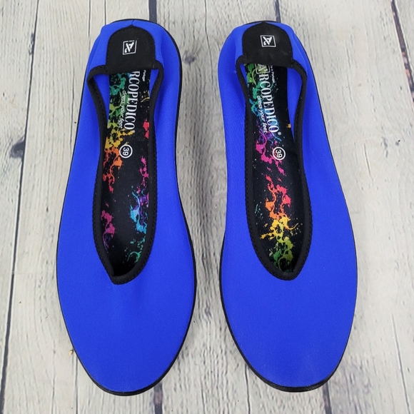 A'RCOPEDICO | Lolita comfort barefoot washable ballet flat shoes NWOT - Picture 1 of 6